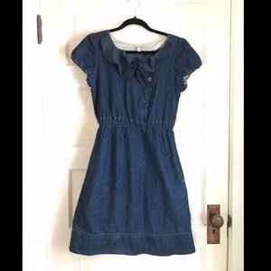 Anthro Maeve Denim Dress